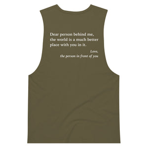 Dear Person Behind Me Tank (Men's)