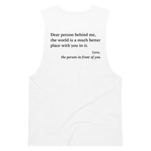 Load image into Gallery viewer, Dear Person Behind Me Tank (Men&#39;s)
