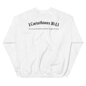 1 Corinthians 16:13 Sweatshirt