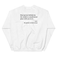 Load image into Gallery viewer, Dear Person Behind Me Sweatshirt
